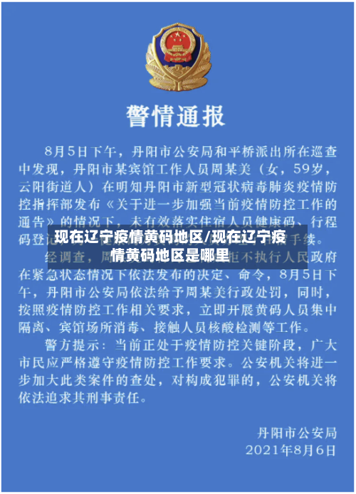 现在辽宁疫情黄码地区/现在辽宁疫情黄码地区是哪里