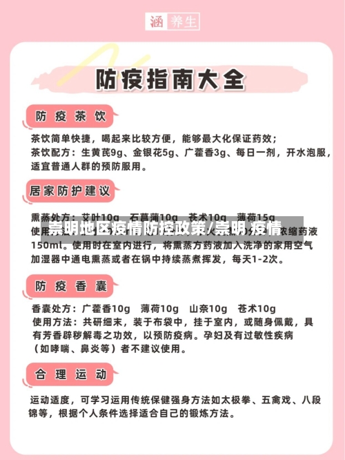 崇明地区疫情防控政策/崇明 疫情-第3张图片