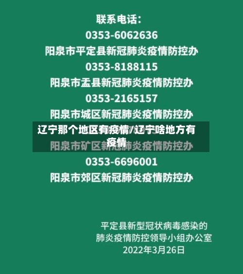 辽宁那个地区有疫情/辽宁啥地方有疫情-第3张图片